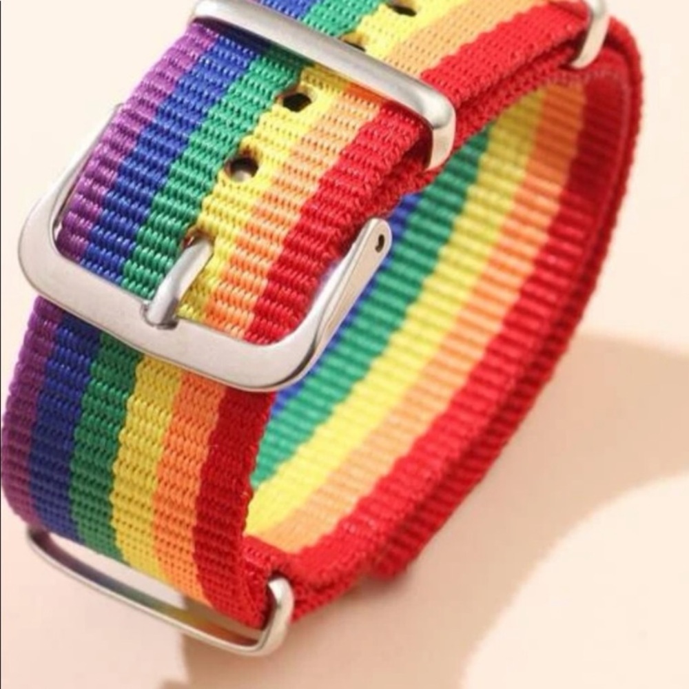 Rainbow wrist band